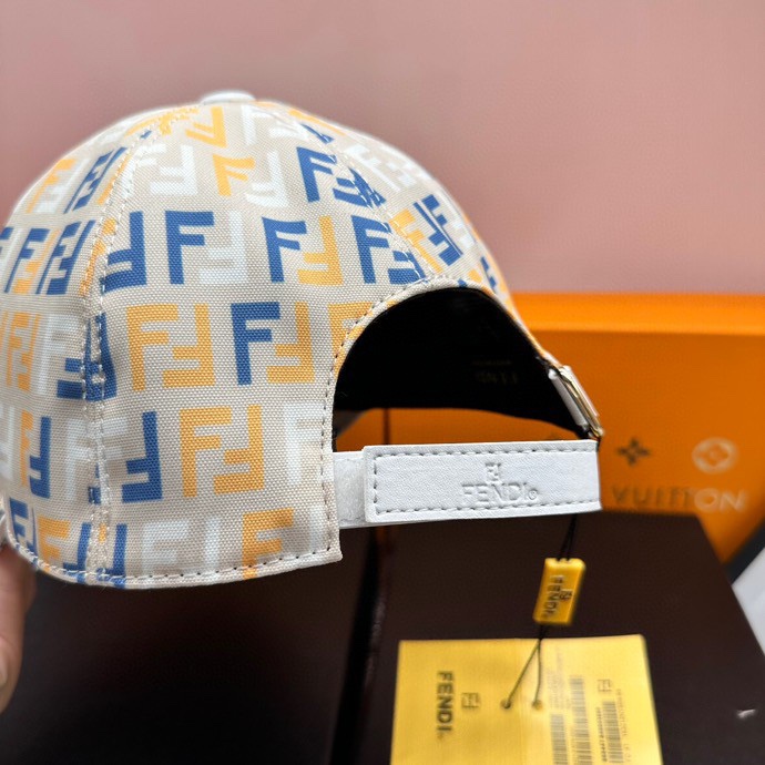 Fendi Double F Baseball Cap different angles