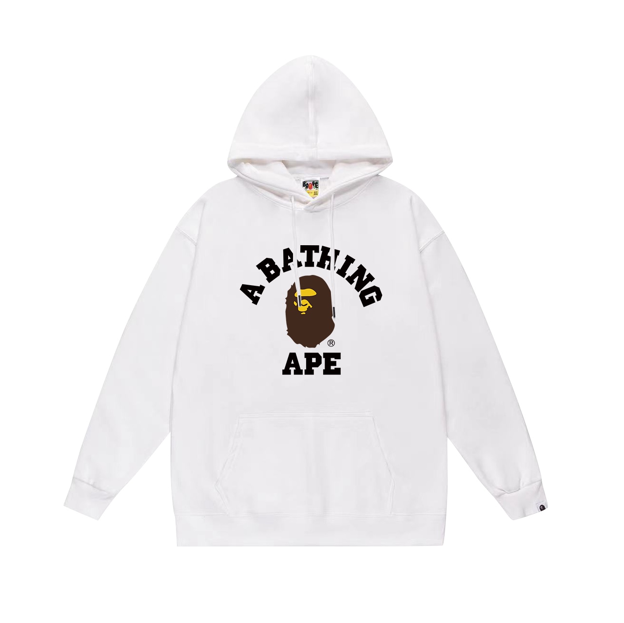 Cyclops with Flush: BAPE Ape Head Letter Hat Hoodie for Men and Women - 图片 3