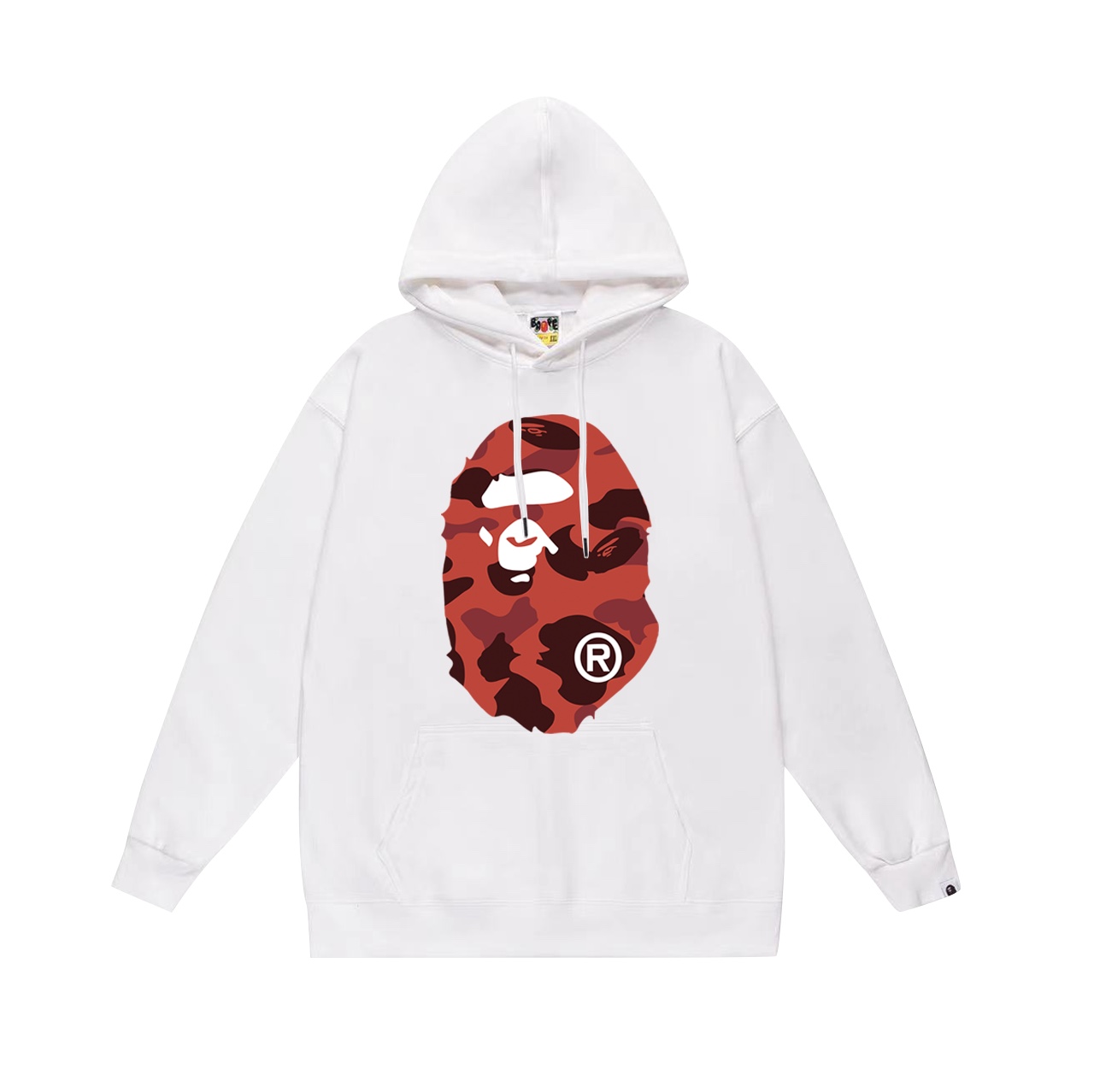 Cyclops Velvet Hoodie with Double-Face Ape Headprints – Details and Sizing. - 图片 3