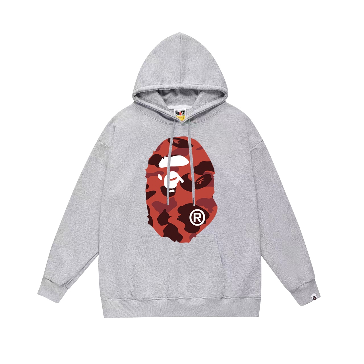 Cyclops Velvet Hoodie with Double-Face Ape Headprints – Details and Sizing. - 图片 5