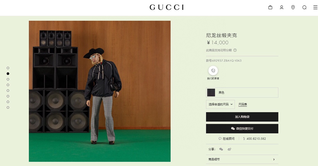 Gucci Clothing Coats & Jackets Fall Collection Hooded Top
