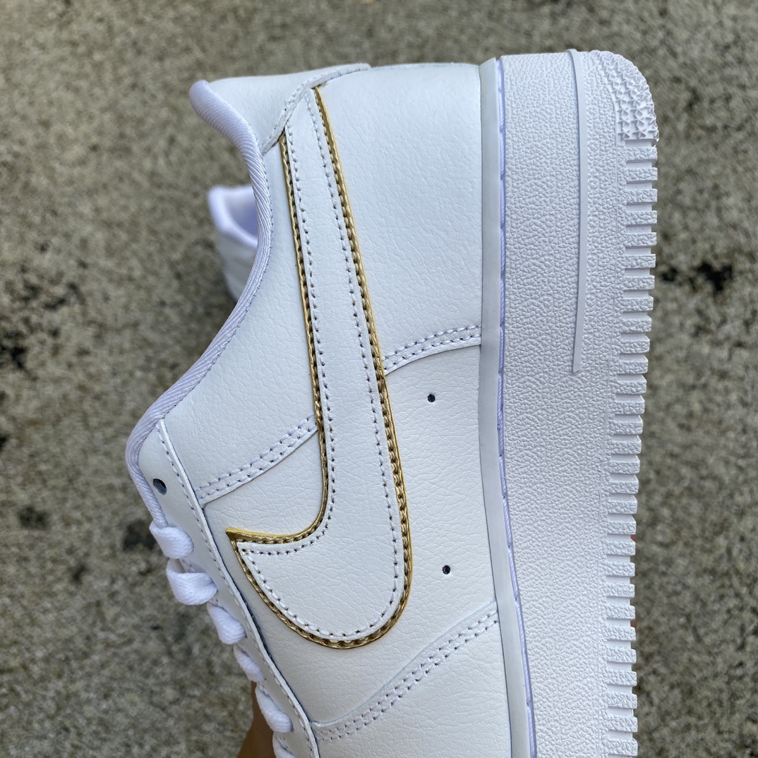 AF1纯白金钩low尺码36-45N