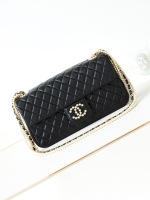 Chanel Classic Flap Bag Peau de mouton Vintage La chaîne 1 Chanel Classic Flap Bag Peau de mouton Vintage La chaîne