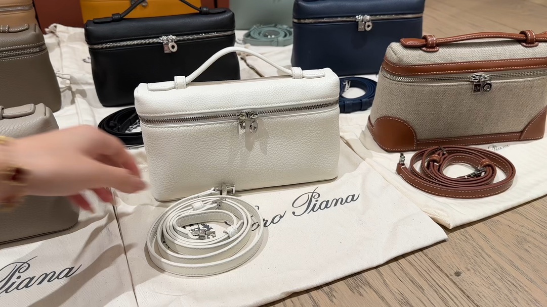 Luxury 7 Star Replica
 Loro Piana Crossbody & Shoulder Bags Top Quality Designer Lychee Pattern Cowhide