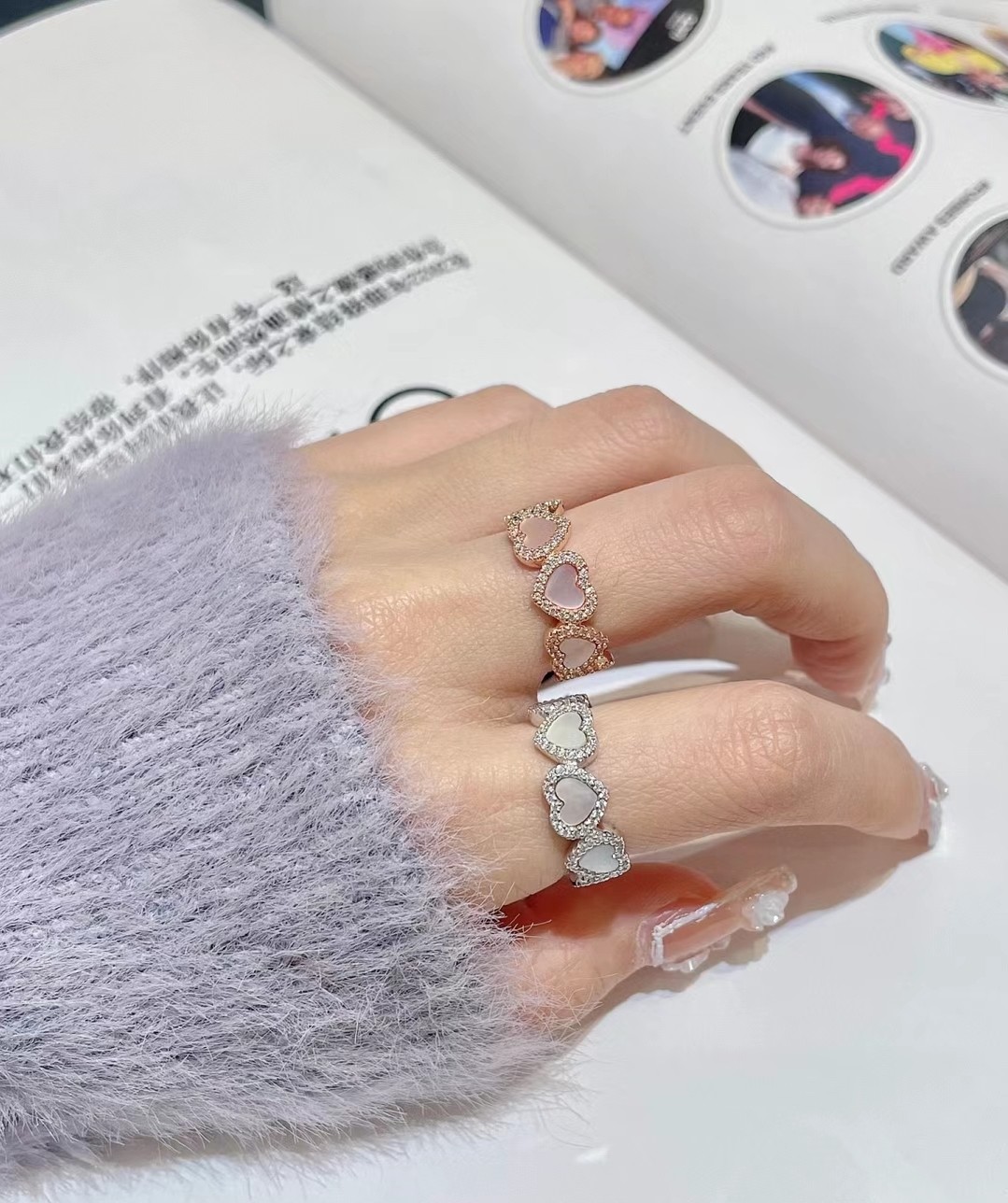 apm心心相连戒指🧡