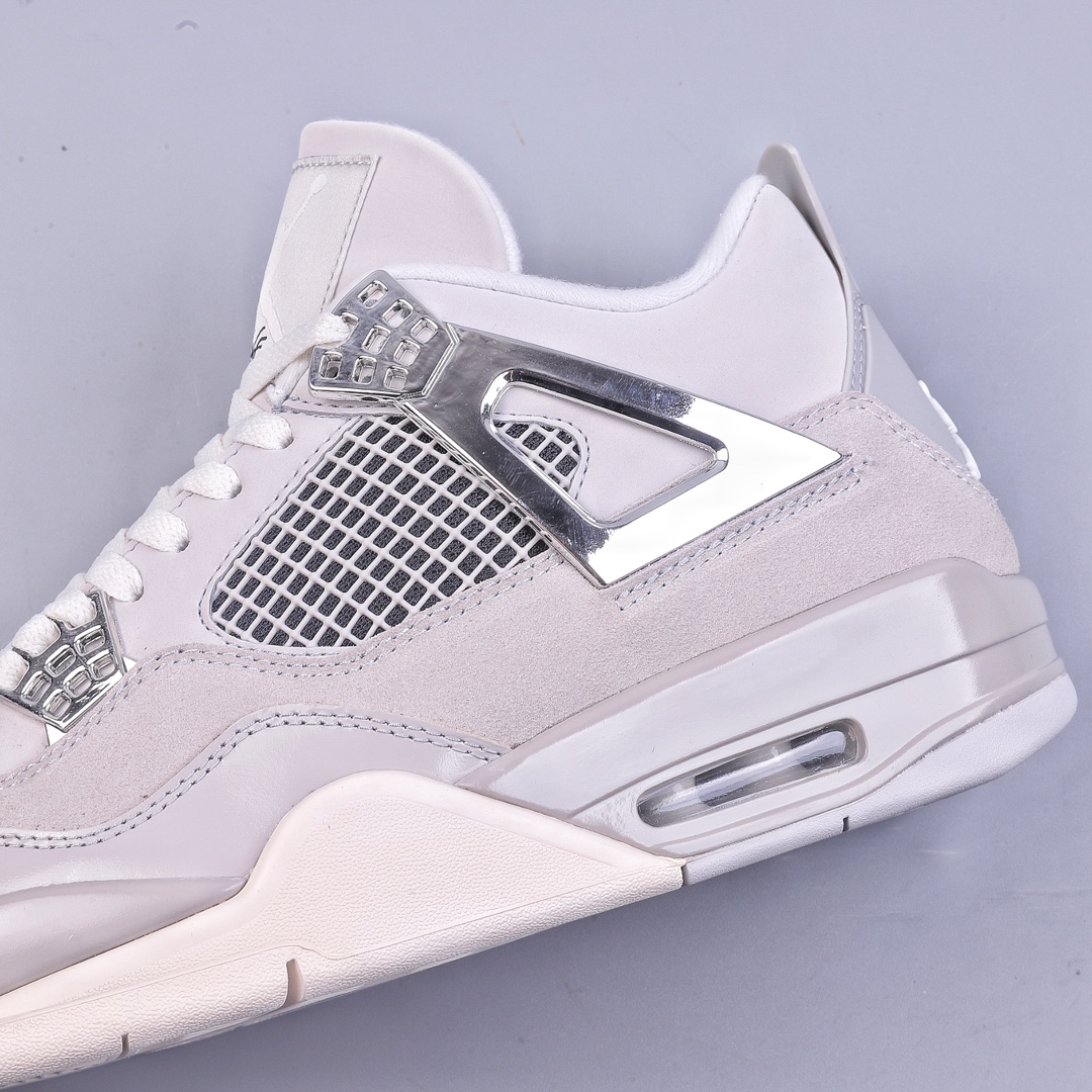 400 I8 Air Jordan 4 Retro ”Lihgt lron Ore” 麂皮灰 AQ9129-001