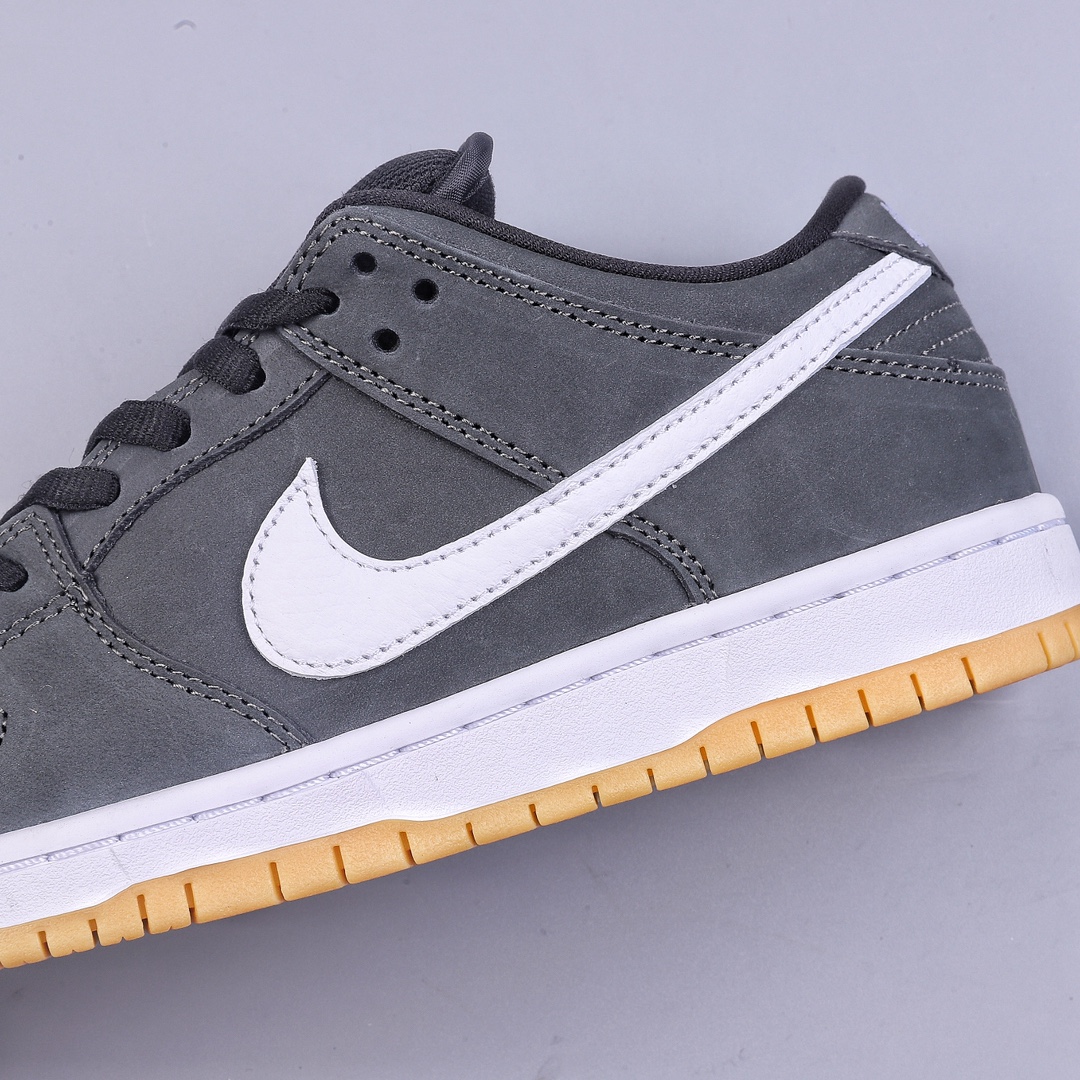 350 S2 Nike  SB Dunk Low ”Black Gum” 生胶黑白 SB低帮休闲板鞋 CD2563-006