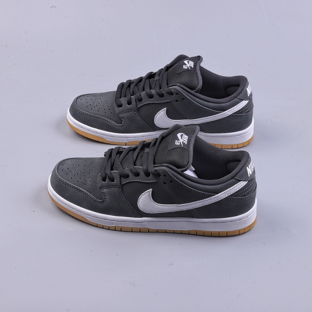 350 S2 Nike  SB Dunk Low ”Black Gum” 生胶黑白 SB低帮休闲板鞋 CD2563-006