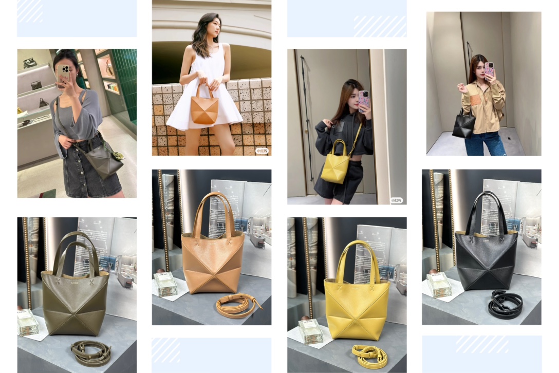 Luxury Fake
 Loewe Puzzle Handbags Tote Bags