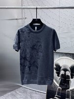 Gucci Abbigliamento Maglione Felpe T-Shirt Lavorazione a maglia Collezione Autunno Maniche corte