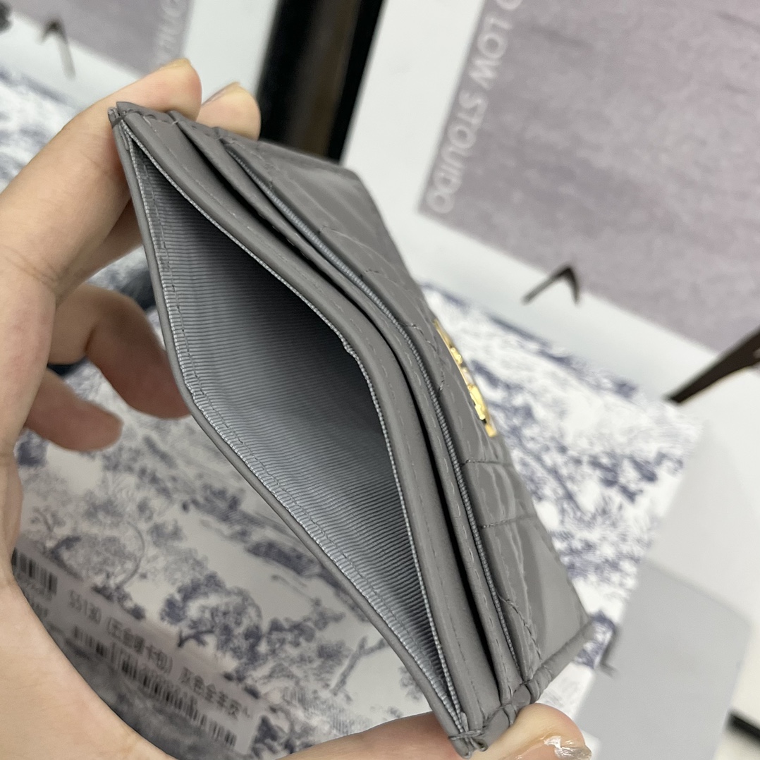 디올 카로 카드 홀더 지갑 상세 이미지 6