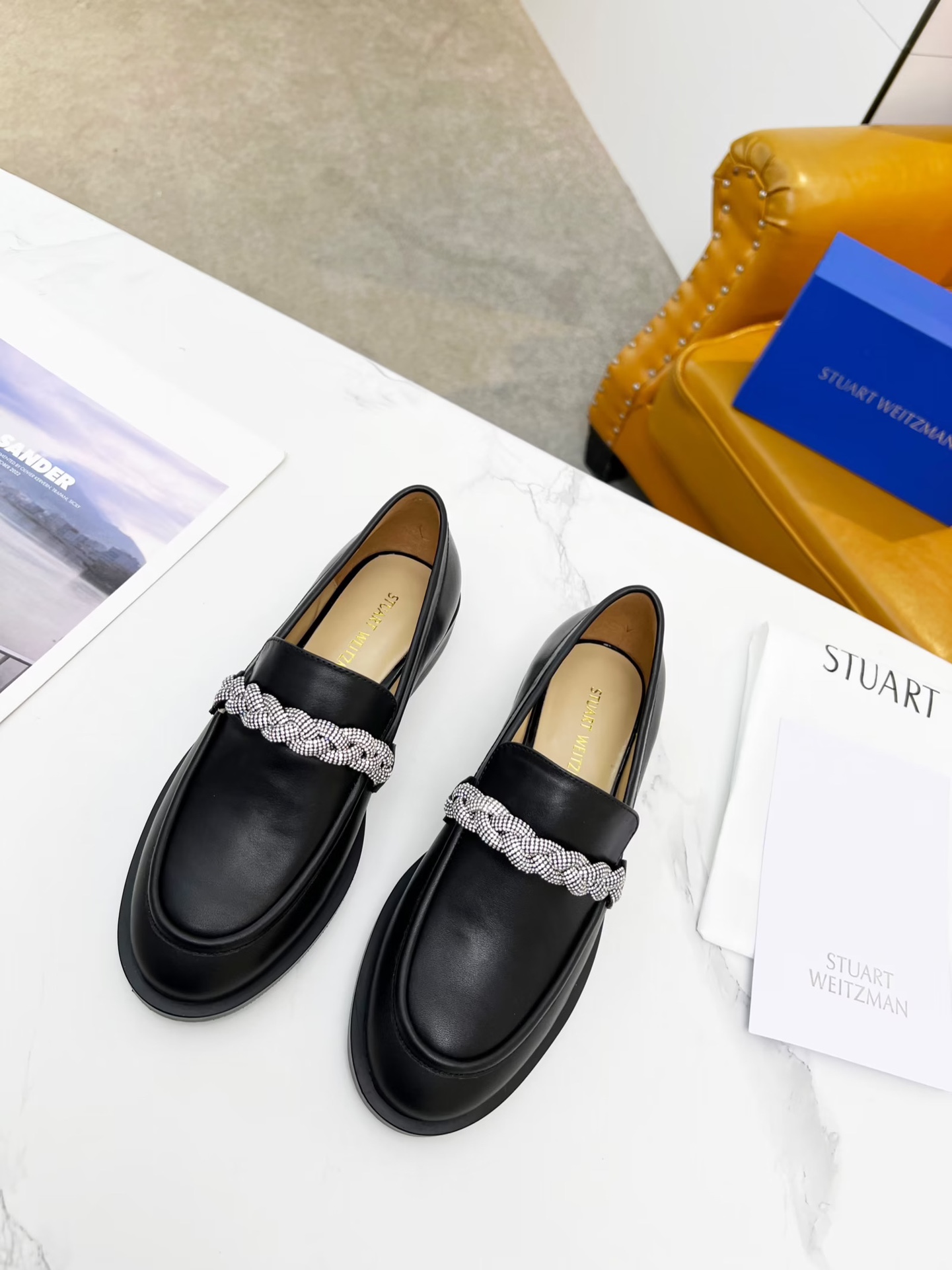 New Stuart Weitzman 2023 Collection: $500 Bid for Stylish Shoes with Platinum Decoders