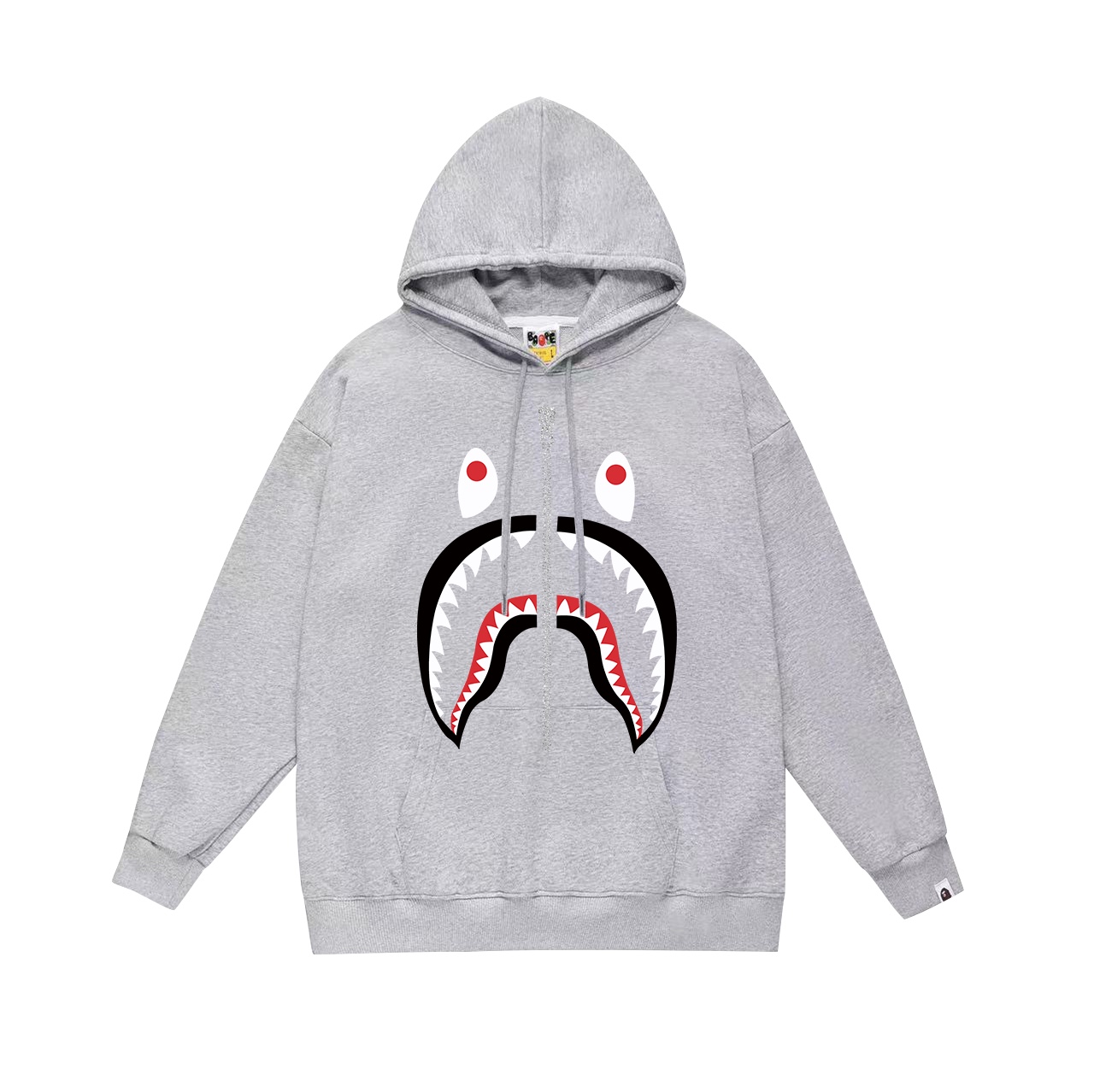 BAPE Cyclops Hoodie with Big Fur and Silver Velvet, Unisex, Multiple Colors. - 图片 5