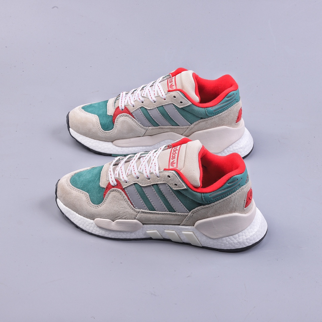 200 Adidas Originals ZX930X EQT Boost爆米花百搭复古休闲运动慢跑鞋 G27507