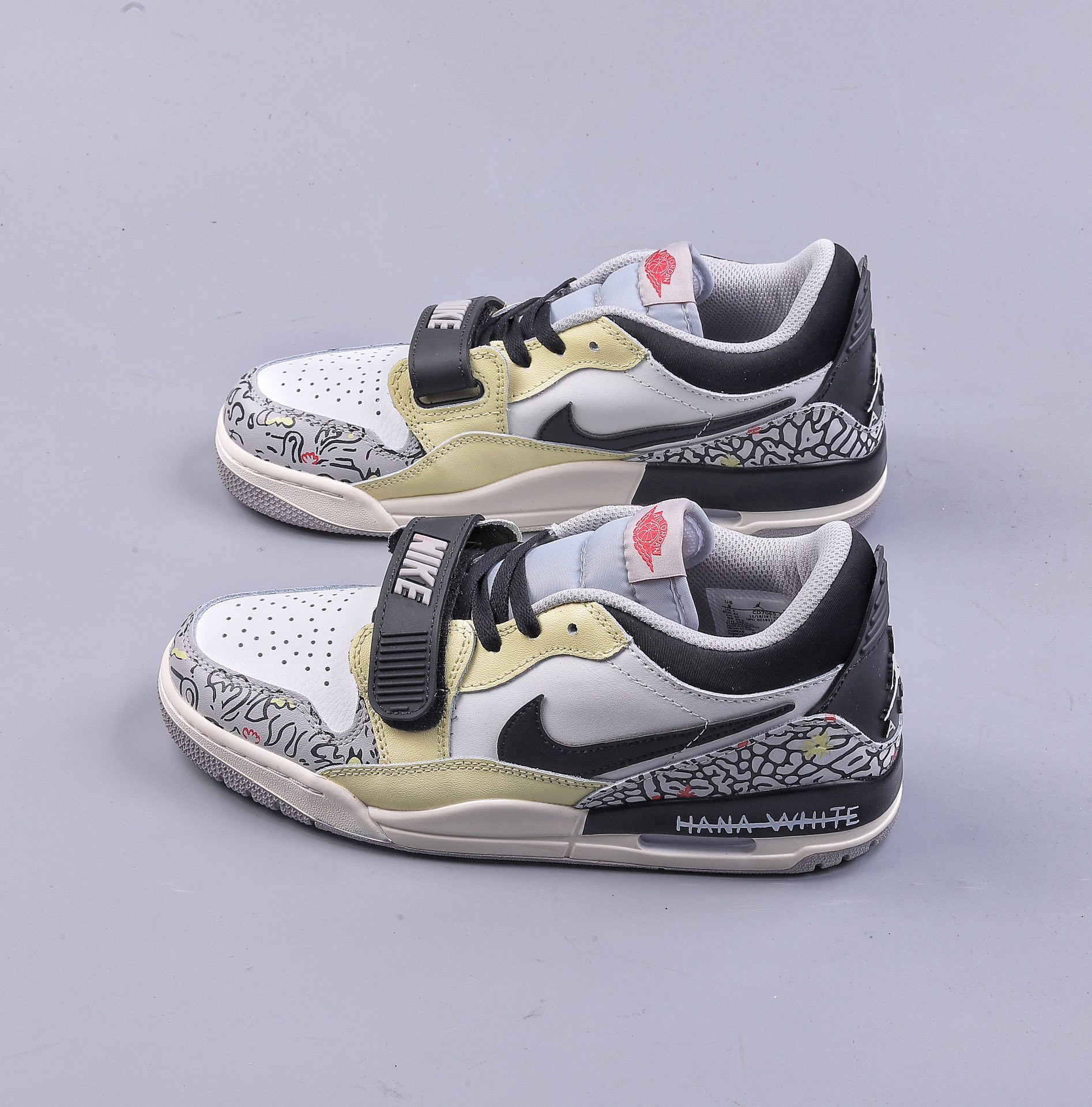 260 Air Jordan Legacy AJ312 鞋身采用了皮革材质打造 CD7069-101