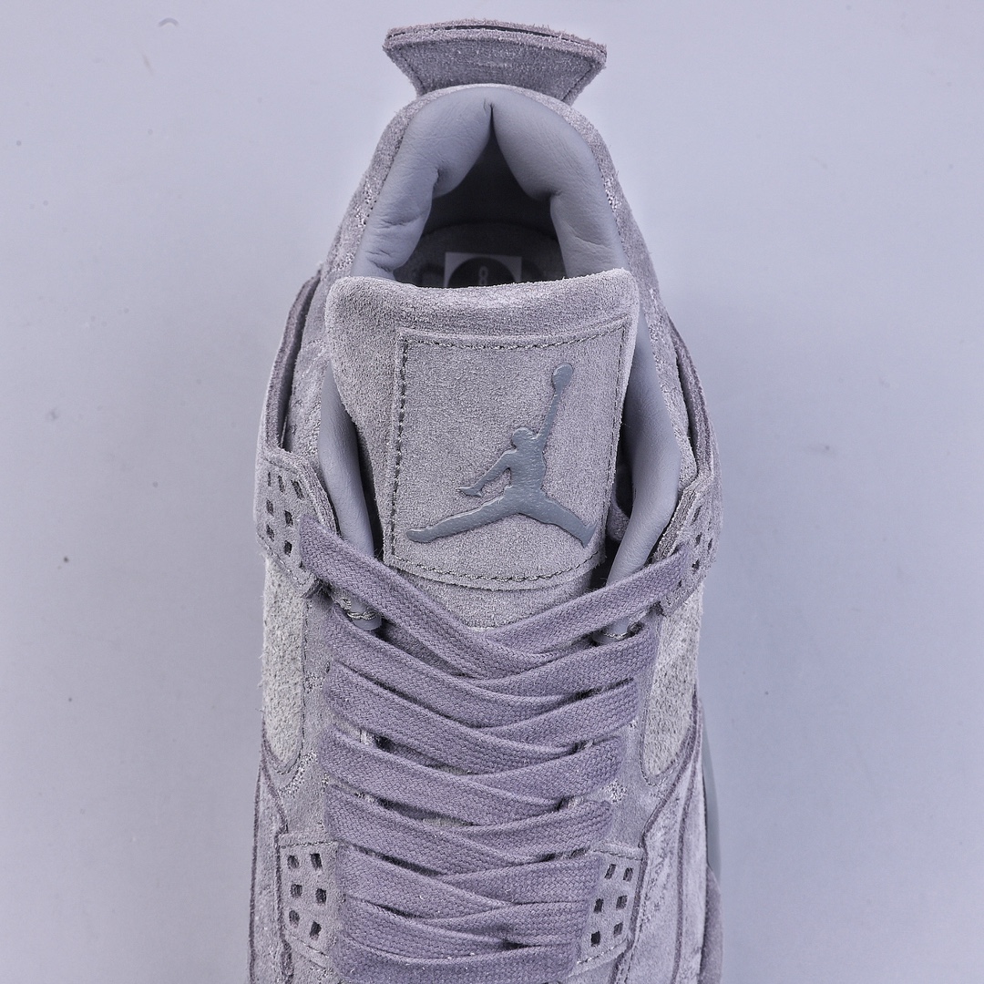 580 OG版 Air Jordan 4 Cool Grey AJ4 乔4酷灰 麂皮 夜光底 篮球鞋 930155-003