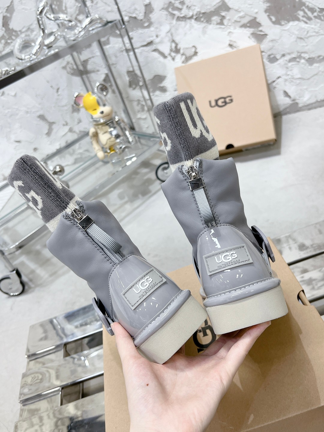 UGG二代袜筒雪地靴 - 防寒性抜群の快適設計