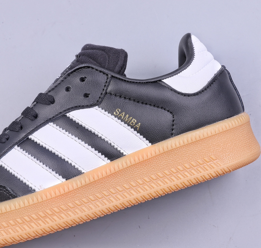 150 YH adidas Originals Samba XLG 桑巴 厚底 生胶底 桑巴系列德训百搭复古低帮板鞋 IE1379