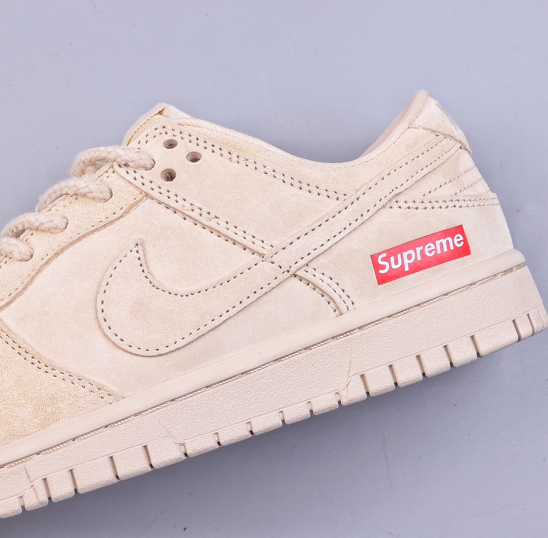 300 Nike SB Dunk Low Retro x Supreme 米黄 FC1688-122