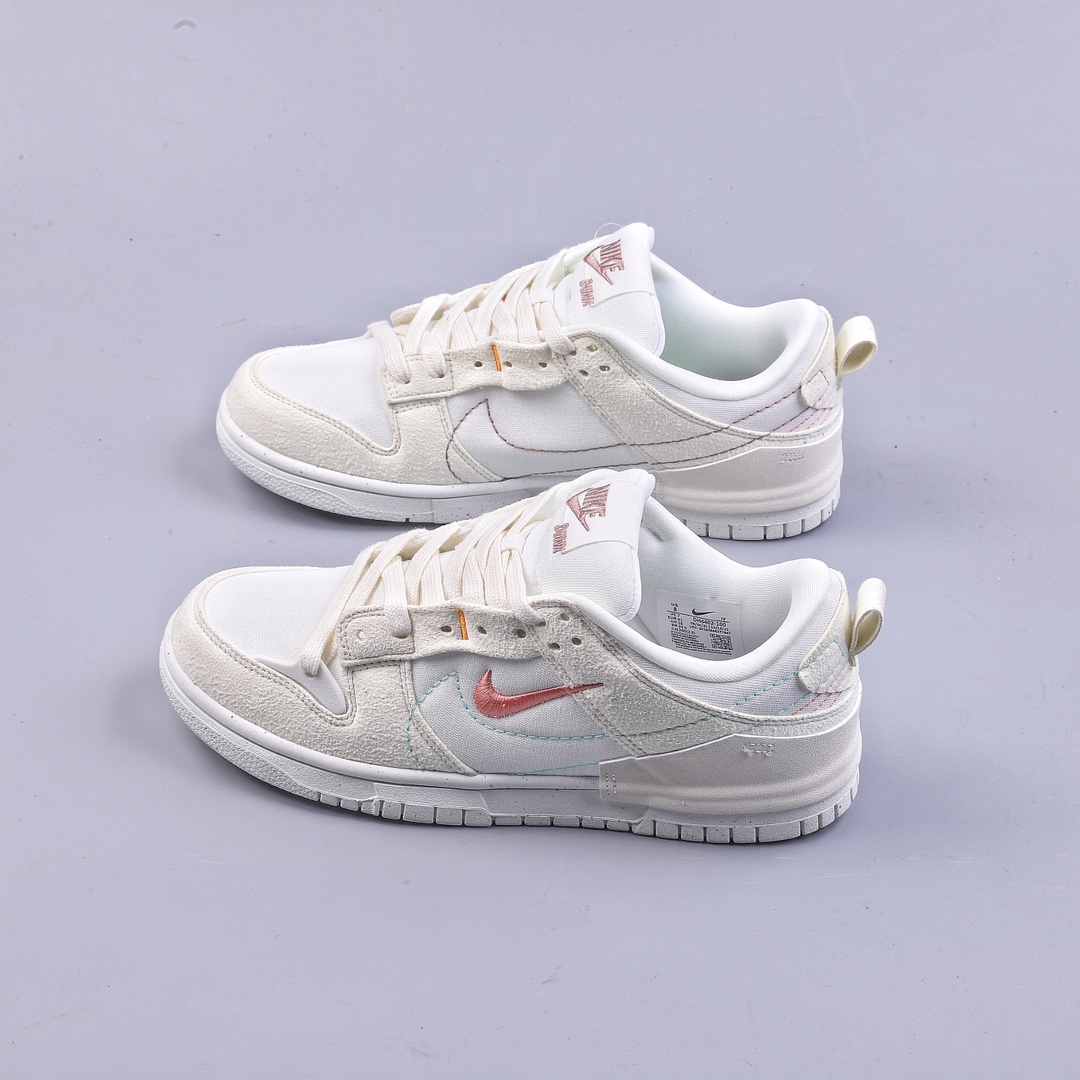 200 YH Nike Dunk Low Disrupt 2 “Pale Ivory”米色 DH4402-100