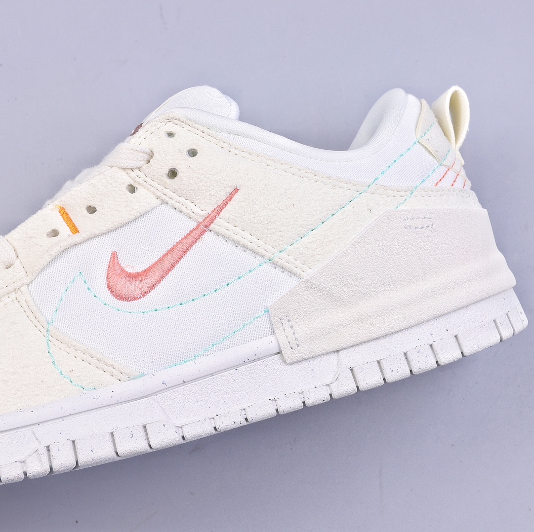 200 YH Nike Dunk Low Disrupt 2 “Pale Ivory”米色 DH4402-100