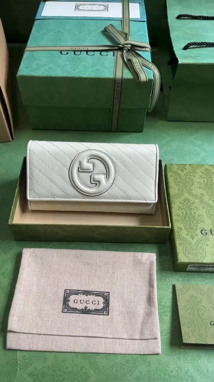 Gucci Blondie Wallet White