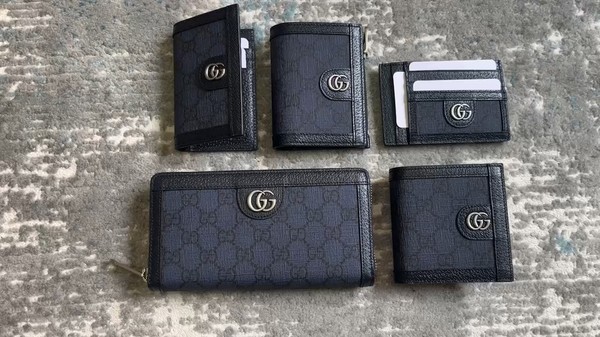 Gucci Ophidia Wallet Blue PVC
