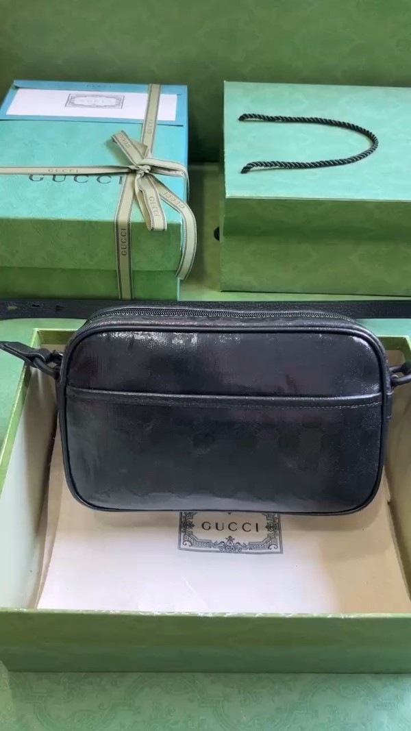 Gucci Crossbody & Shoulder Bags Black PVC