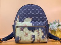 Louis Vuitton LV Discovery Bags Backpack 1:1 Clone
 Blue Canvas M23905