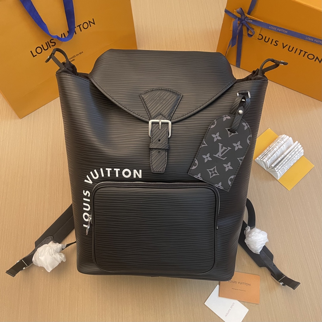 Louis Vuitton LV Montsouris Best
 Bags Backpack Epi Cowhide M23099