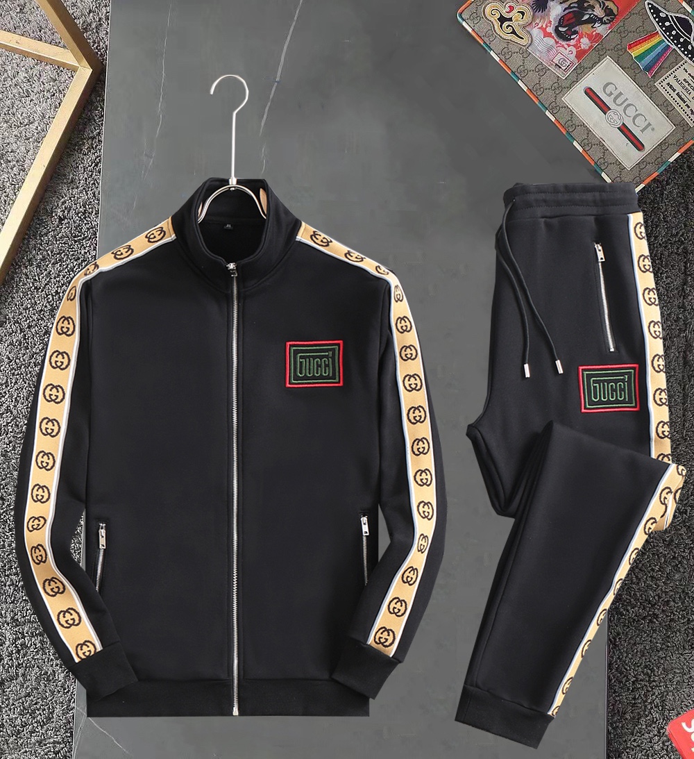 Gucci Clothing Two Piece Outfits & Matching Sets High Quality
 Fall/Winter Collection Fashion Hooded Top