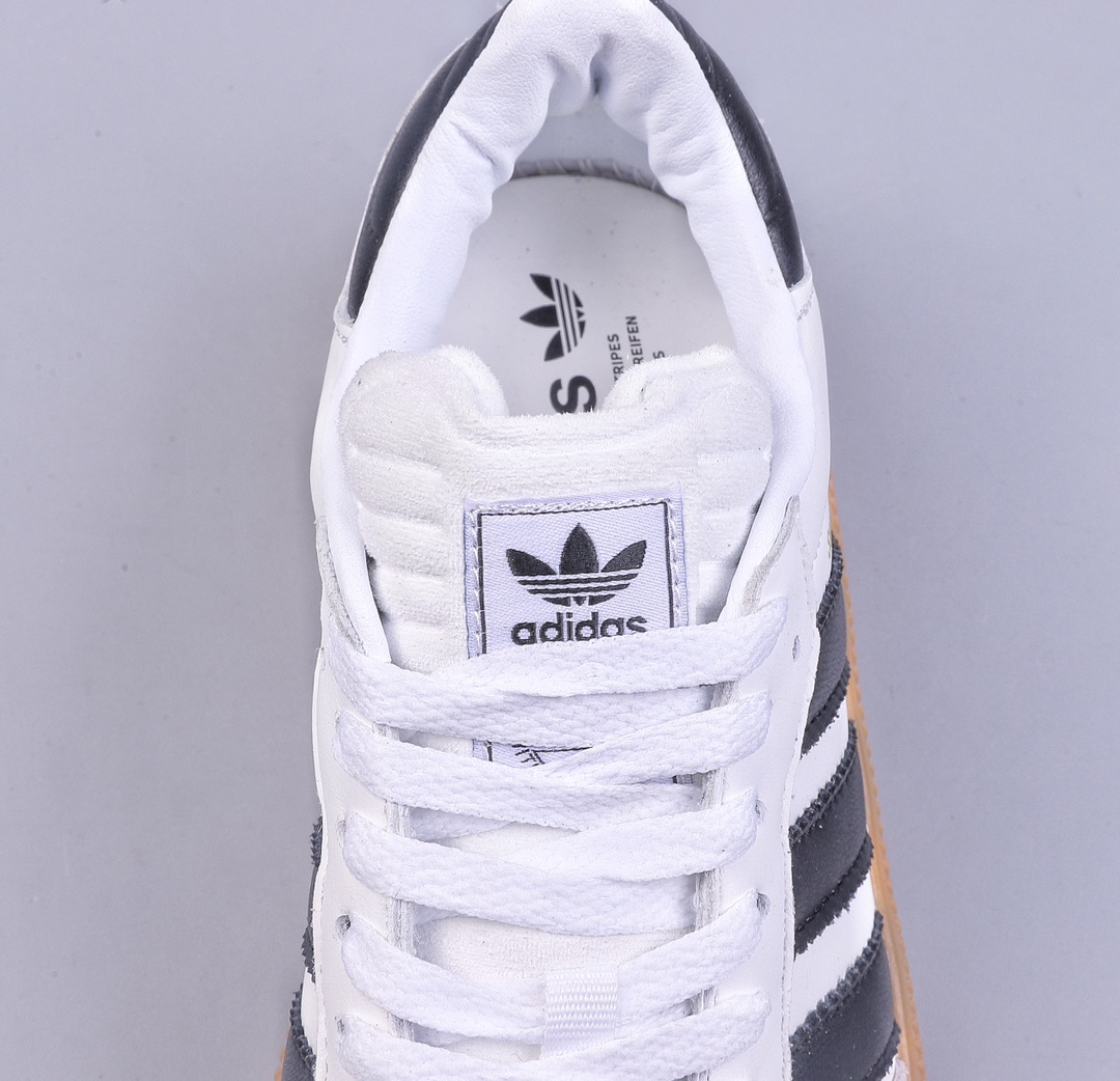 150 adidas Originals Samba XLG 桑巴 厚底生胶底 桑巴系列德训百搭复古低帮板鞋 IE1377