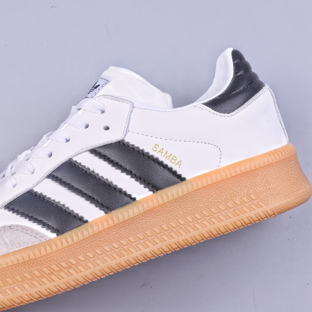 150 adidas Originals Samba XLG 桑巴 厚底生胶底 桑巴系列德训百搭复古低帮板鞋 IE1377