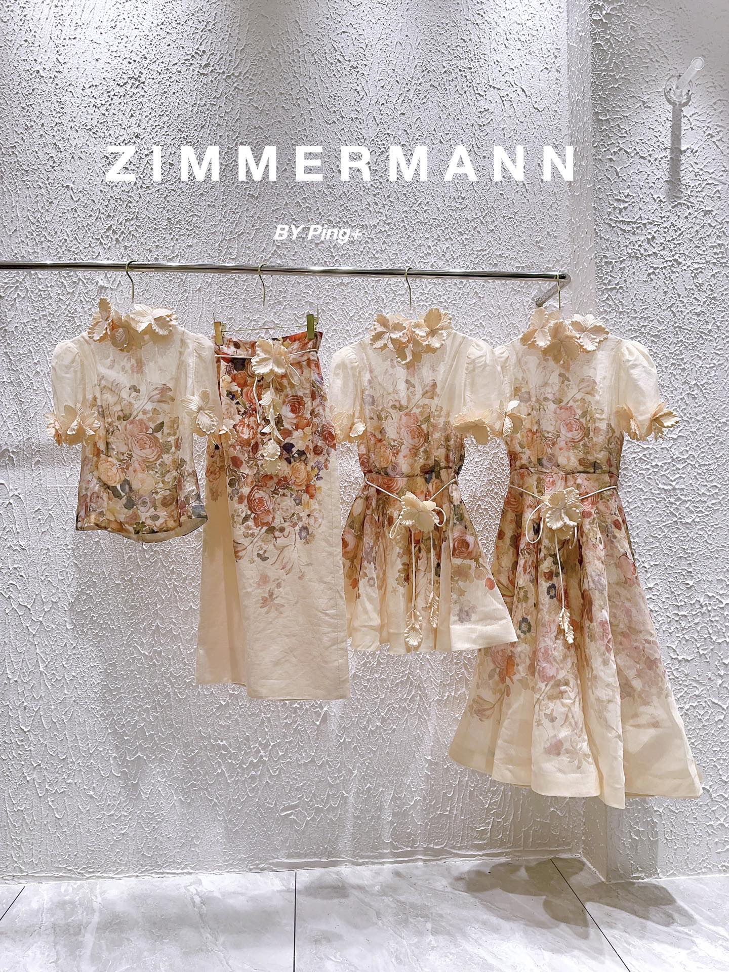 Zimmermann Sale
 Clothing Shirts & Blouses Skirts Apricot Color