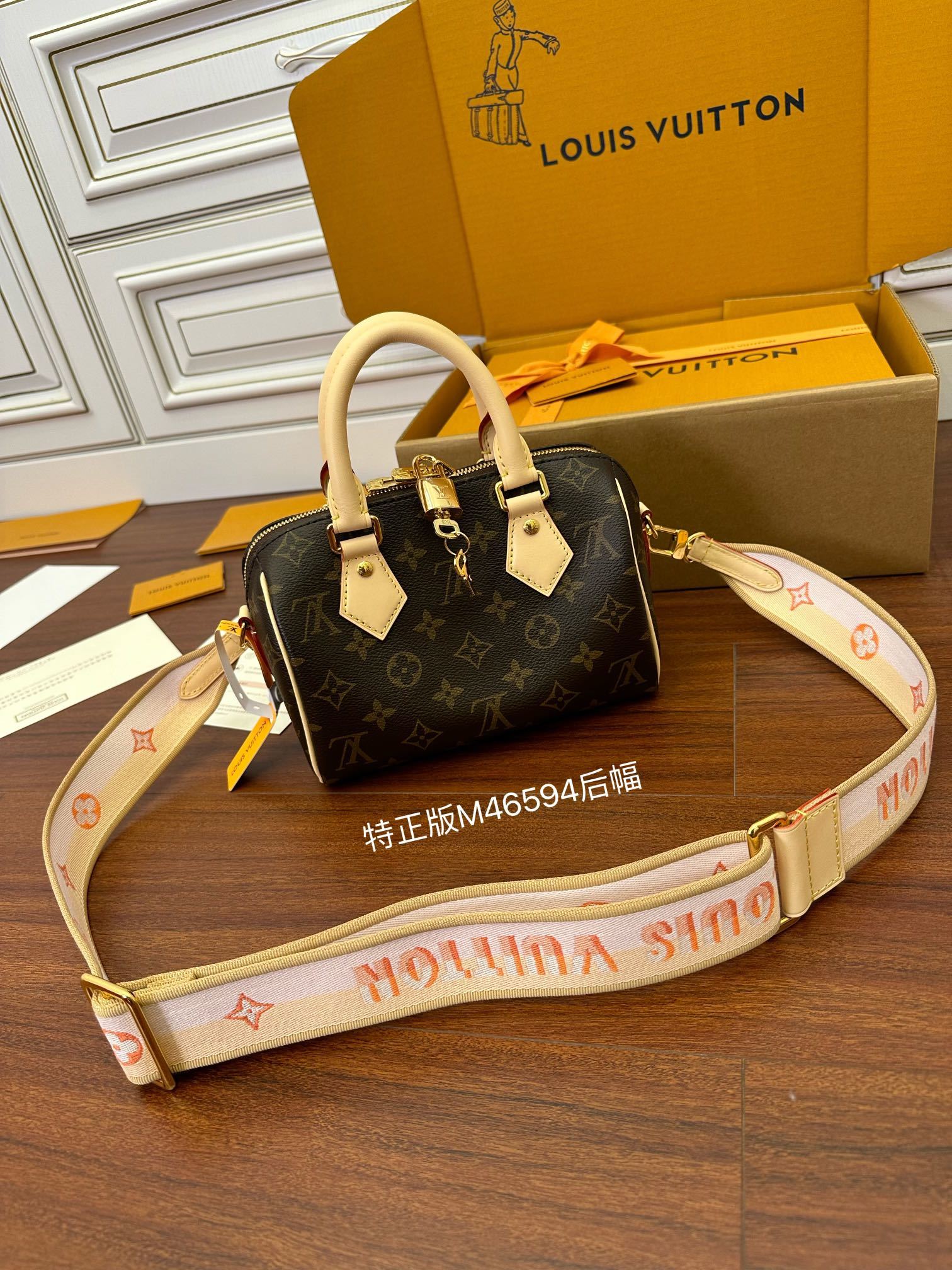 独家首发型号特正版M46594品质全面再次升级专柜同步电子芯片内码新礼盒礼品袋保护纸铜版电子标签合格证皮
