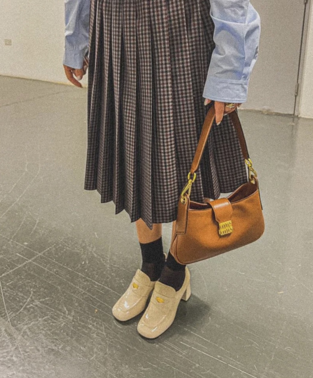 Miu Miu miumiuCity calf hobo|brown