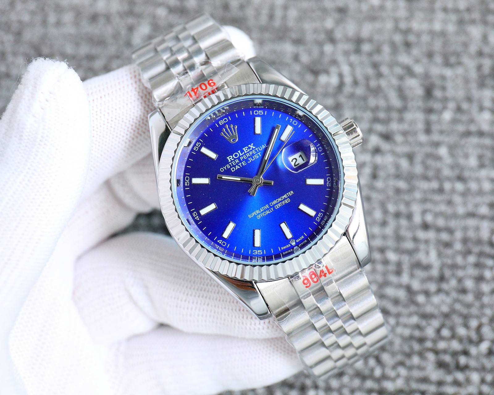 Stylish 316L Steel Watch with Stone Buttons: Sophisticated, Elegant, and Unique Design - 图片 4