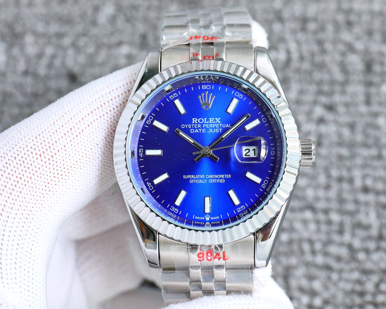 Stylish 316L Steel Watch with Stone Buttons: Sophisticated, Elegant, and Unique Design - 图片 6