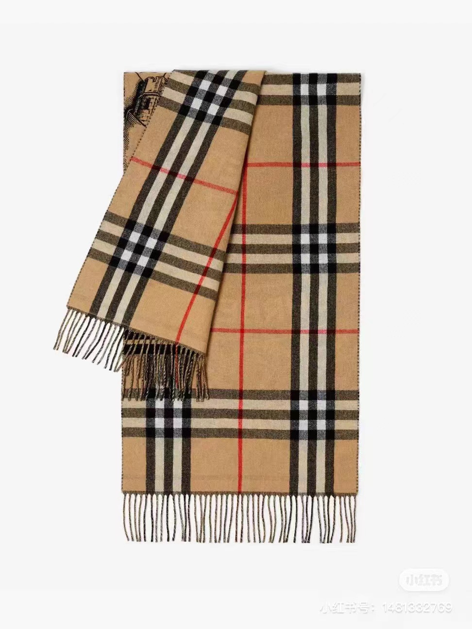 Burberry巴宝莉 Bur战马骑士双面披肩