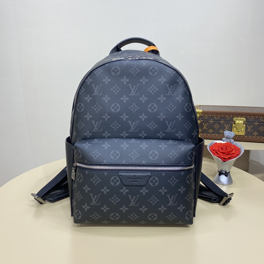 Louis Vuitton Sacos Mochila Preto Monogram Eclipse Canvas M22558