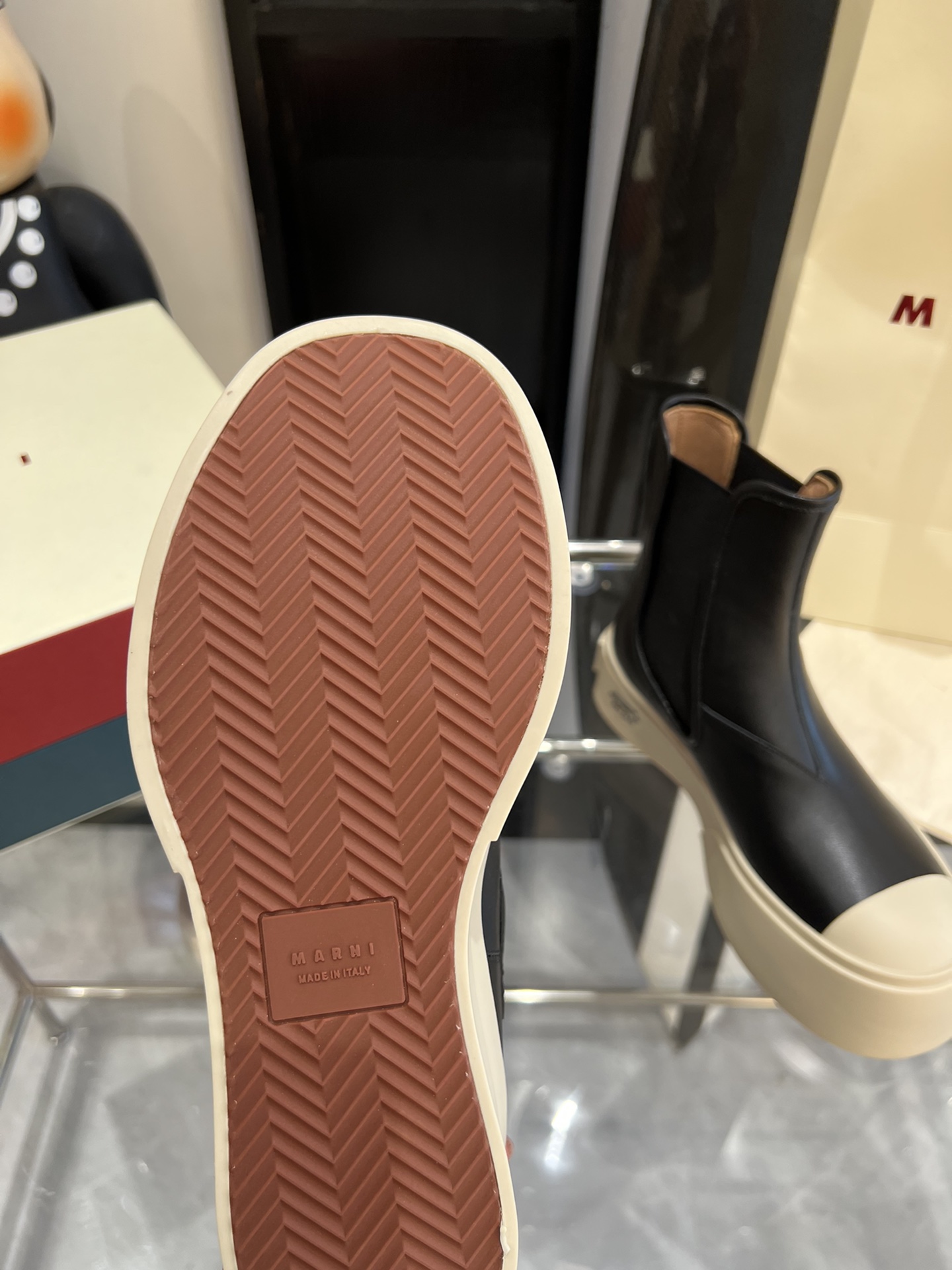 775, Marni’s big shoe, Chelsea short boots, exclusive, 1 ounce, original development - 图片 7