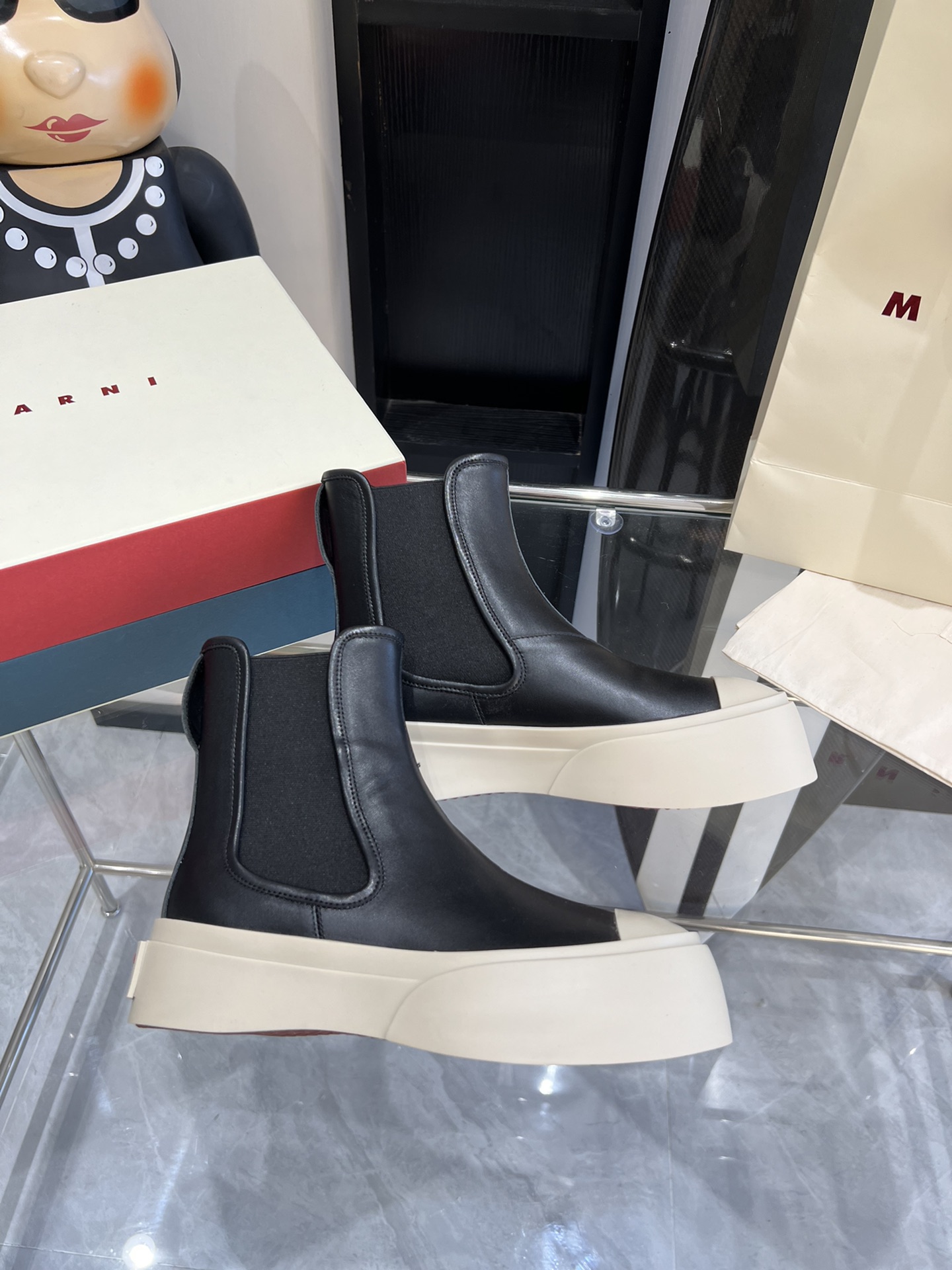 775, Marni’s big shoe, Chelsea short boots, exclusive, 1 ounce, original development - 图片 4