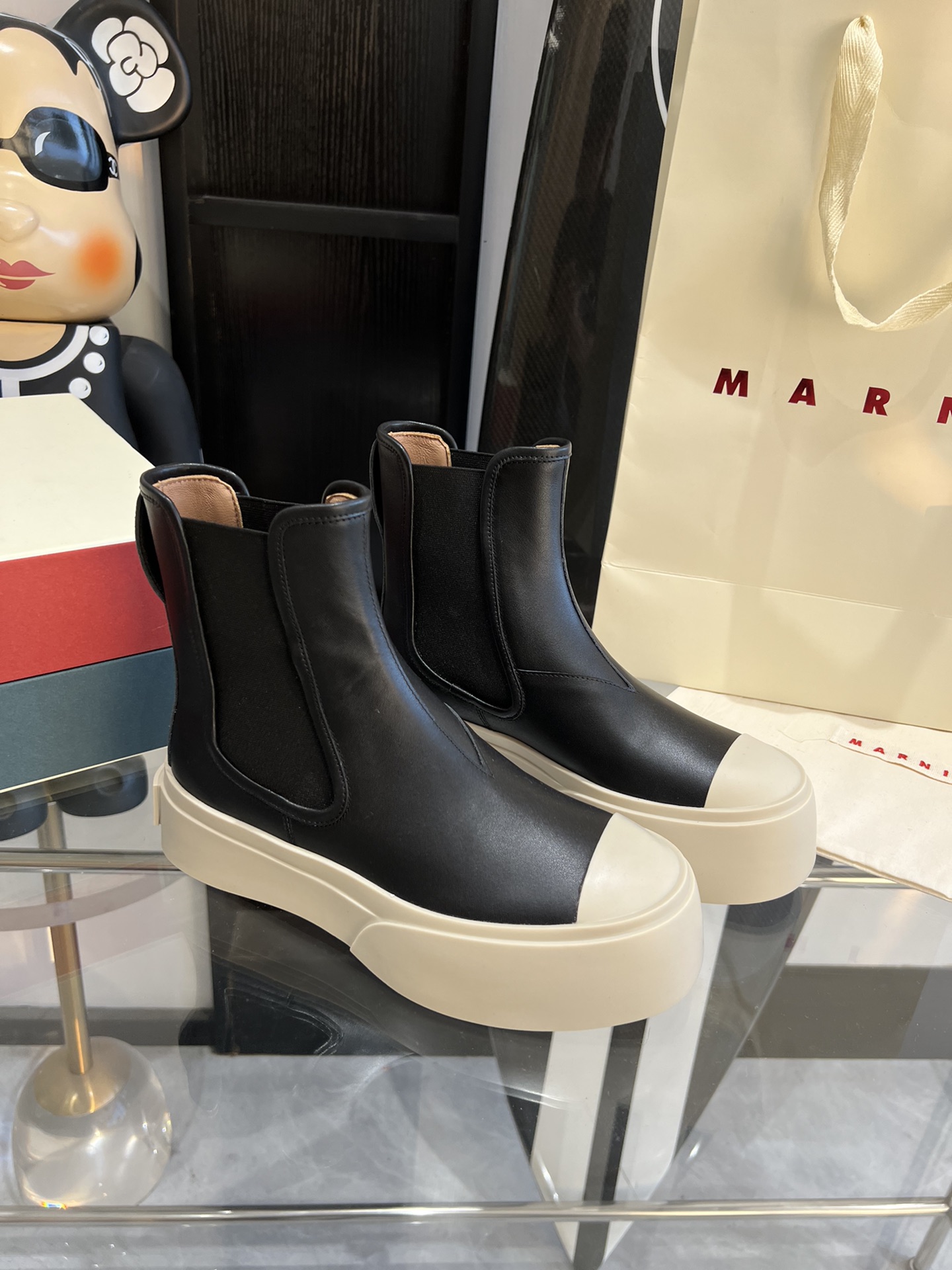 775, Marni’s big shoe, Chelsea short boots, exclusive, 1 ounce, original development - 图片 2