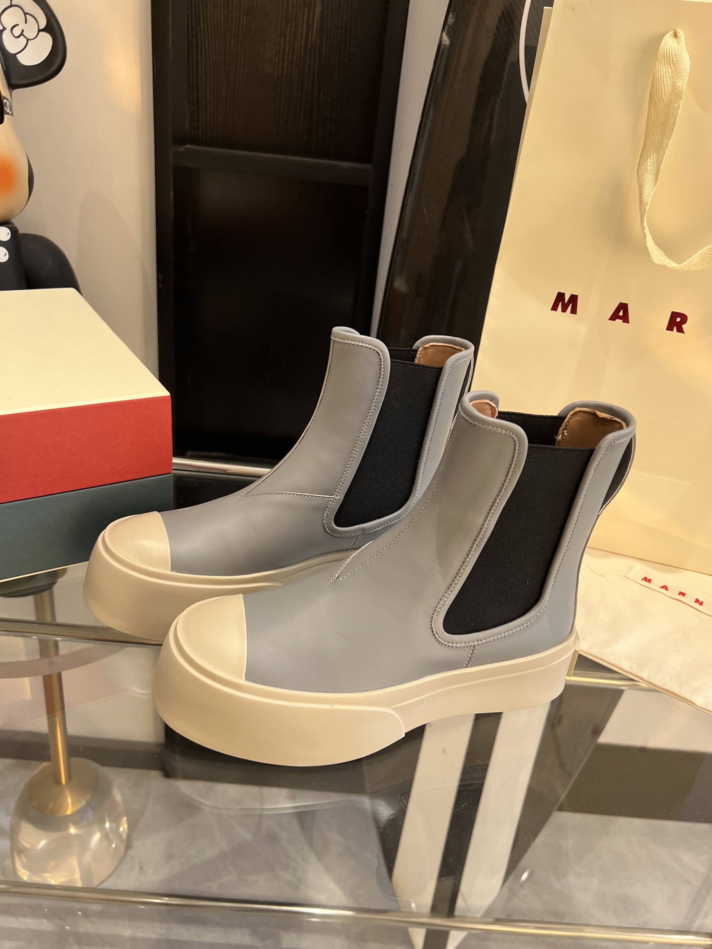 775, Marni’s big shoe, Chelsea short boots, exclusive, 1 ounce, original development - 图片 2
