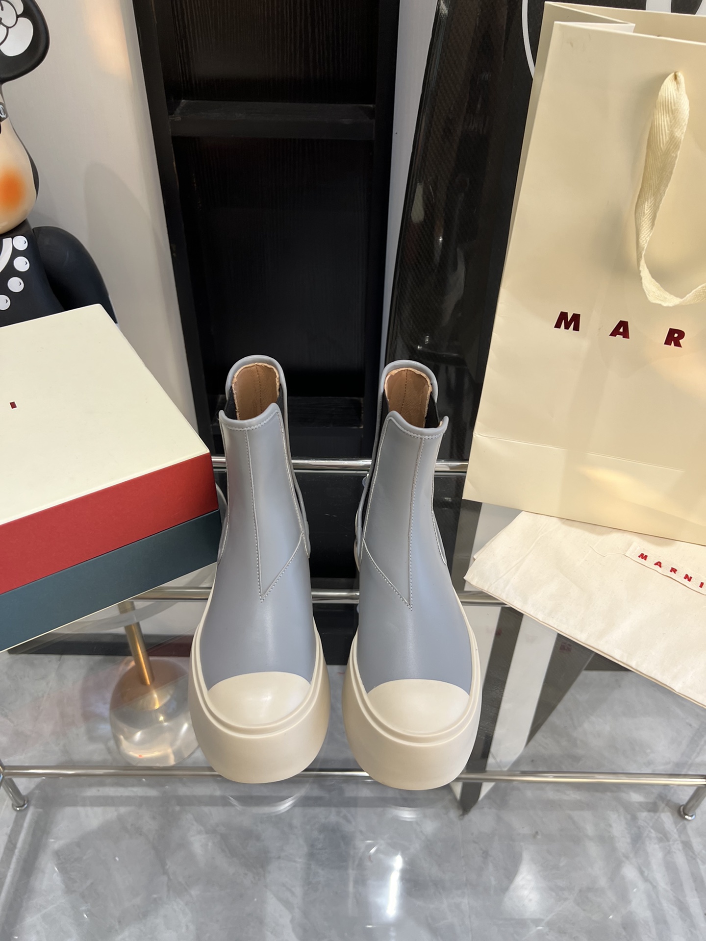 775, Marni’s big shoe, Chelsea short boots, exclusive, 1 ounce, original development - 图片 1