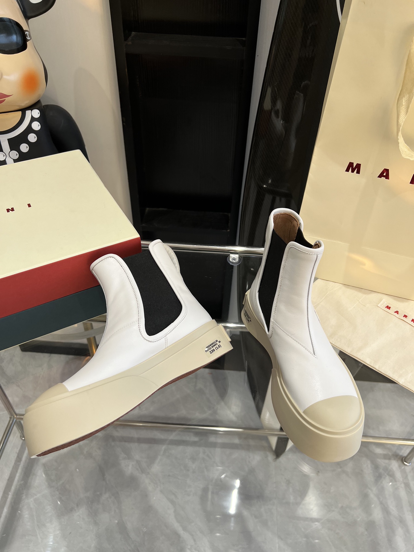 775, Marni’s big shoe, Chelsea short boots, exclusive, 1 ounce, original development - 图片 3