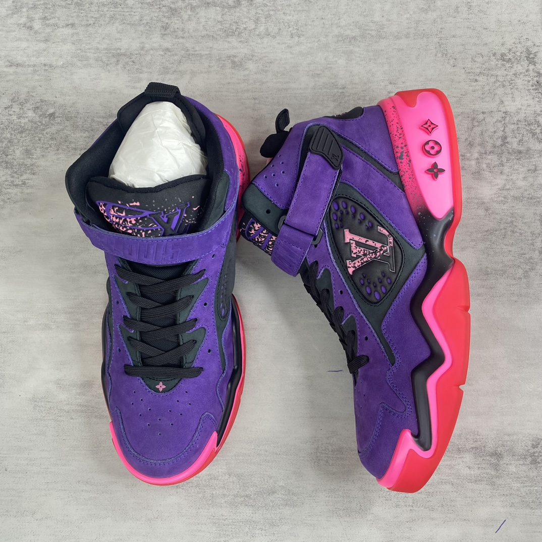 Louis Vuitton 新款上架 LV Trainer 2.0 全新设计 篮球鞋 无论鞋型 设计 舒适度 都完美 购入 完美