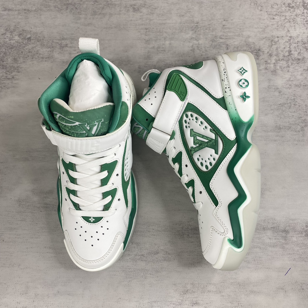 Louis Vuitton 新款上架 LV Trainer 2.0 全新设计 篮球鞋 无论鞋型 设计 舒适度 都完美 购入 完美