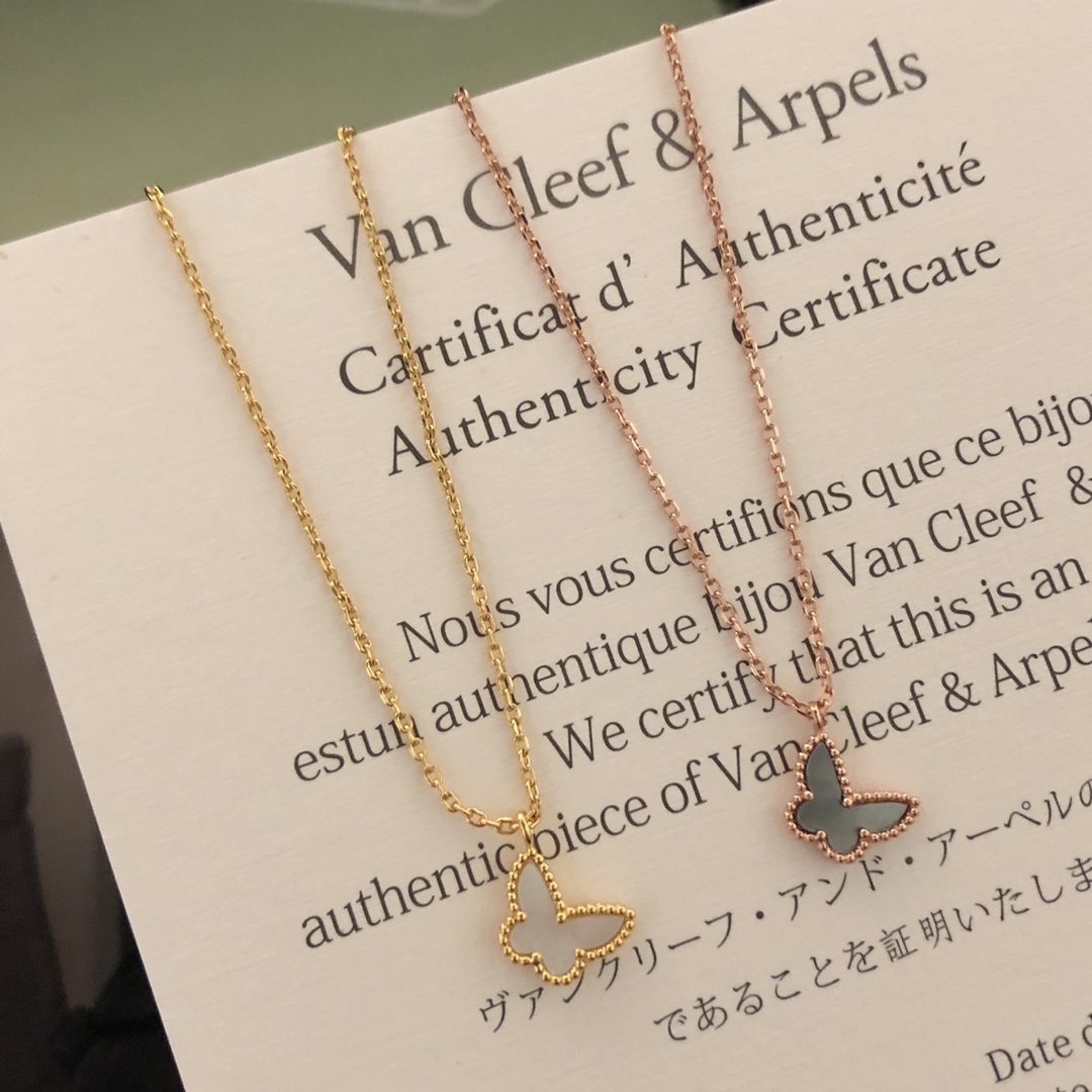 Van Cleef & Arpels Biżuteria Naszyjniki & wisiorki Biały Mini