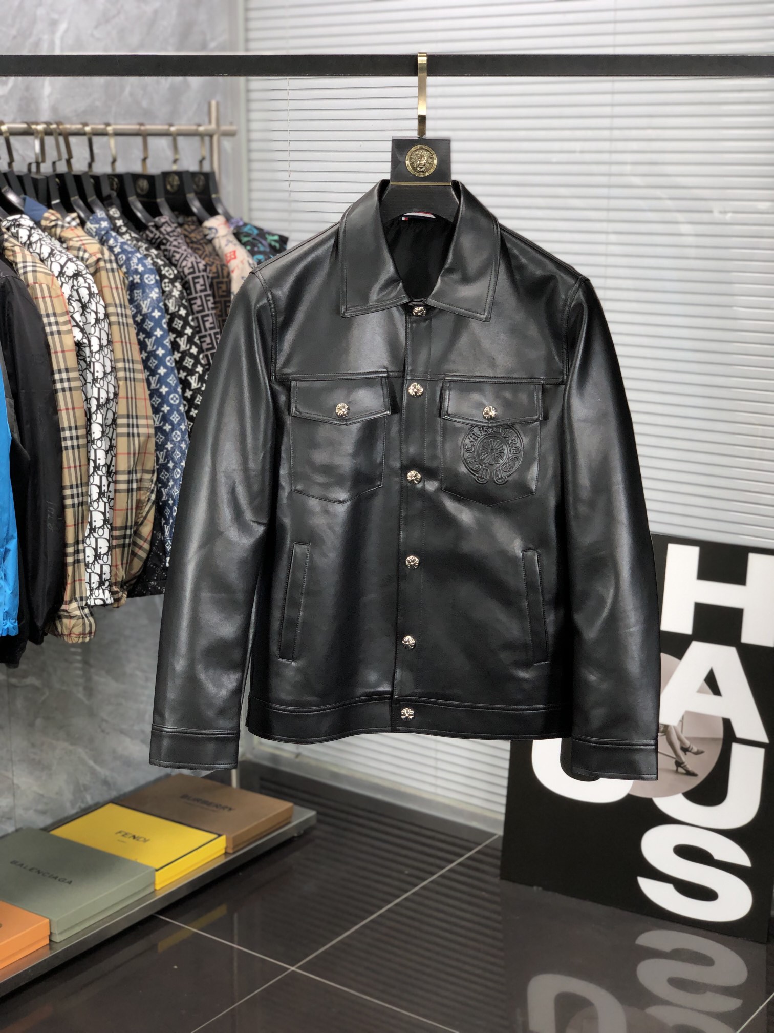 Chrome Hearts Kleding Jas &Jassen Mannen Herfstcollectie Casual